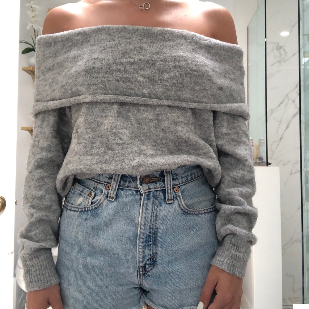 Off the Shoulder Sweater